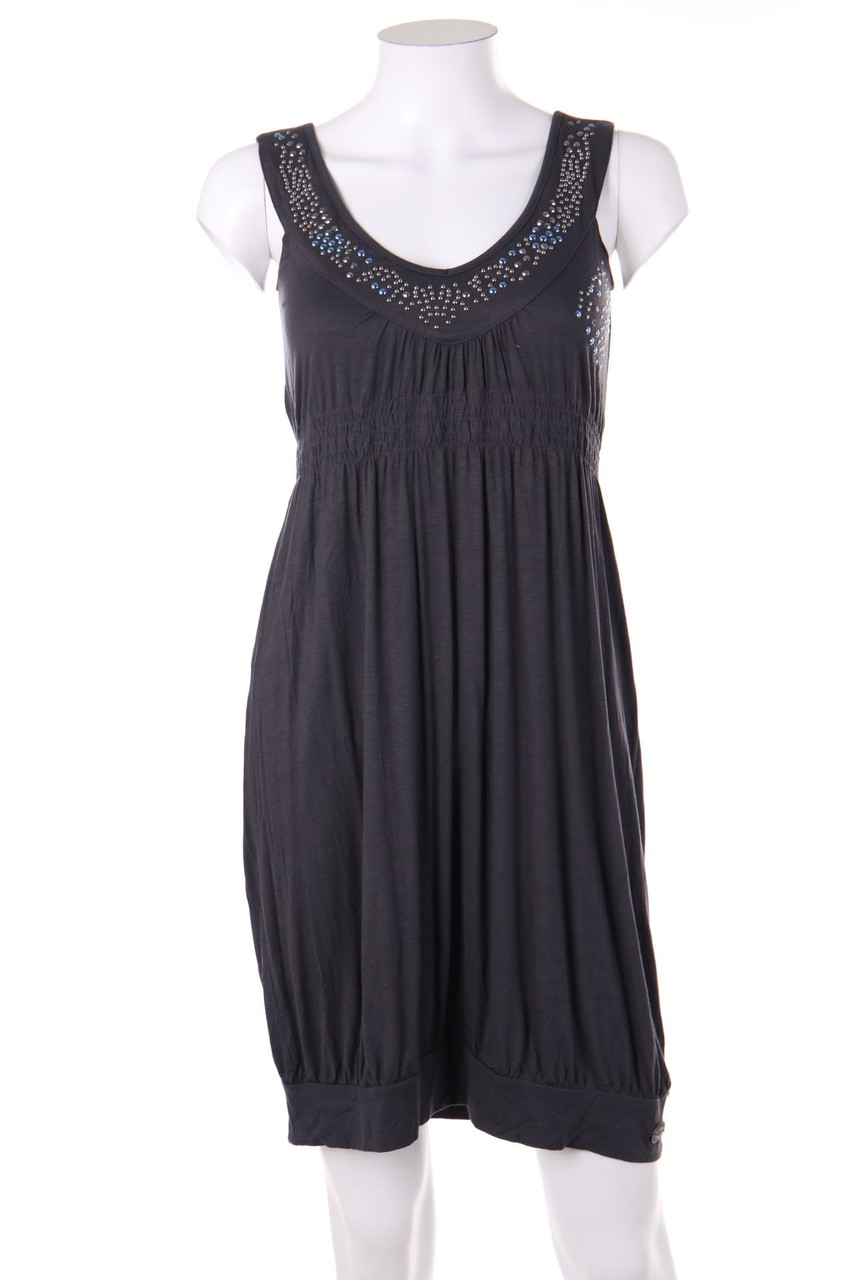 QS by s.Oliver - Kleid aus Jersey mit Strass-Steinen - XS