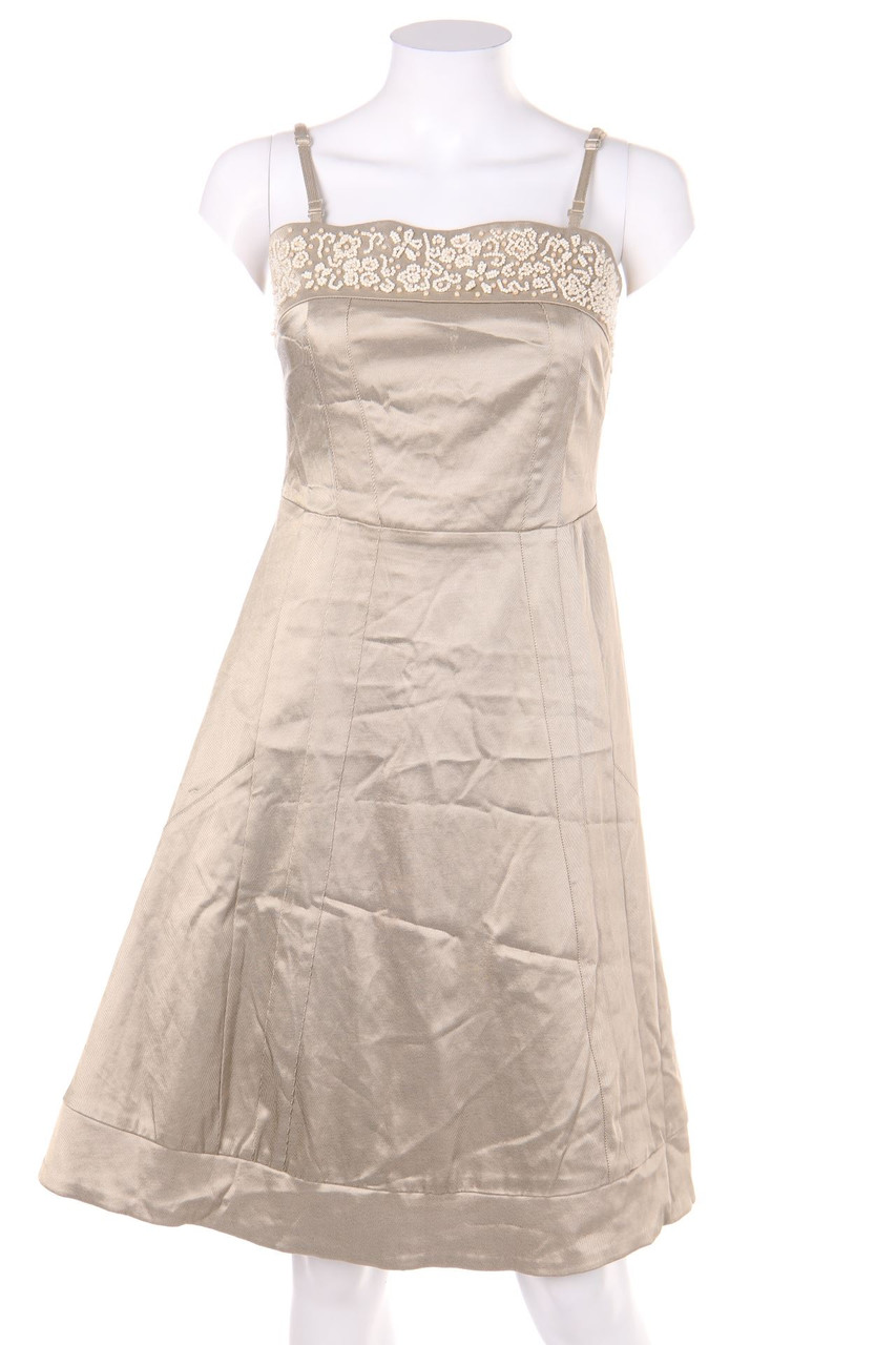 VERO MODA - Abendkleid in A-Linie mit Perlen - D 36