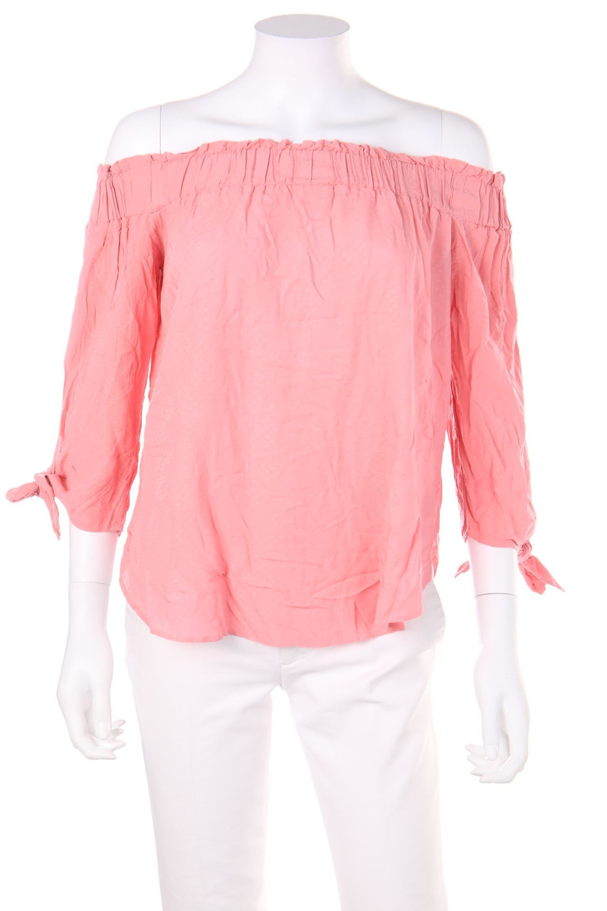 H&M - Carmen-Bluse zum Knoten - D 34