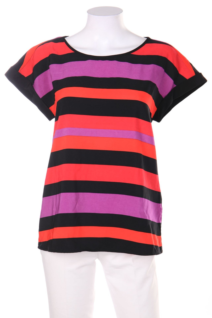 Yessica by C&A - Kurzarm-Bluse mit Streifen - D 36