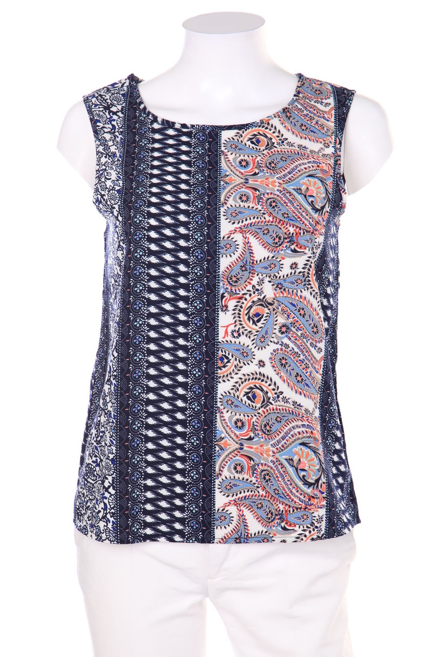 JACQUELINE de YONG - Top mit Ethno-Print - D 34