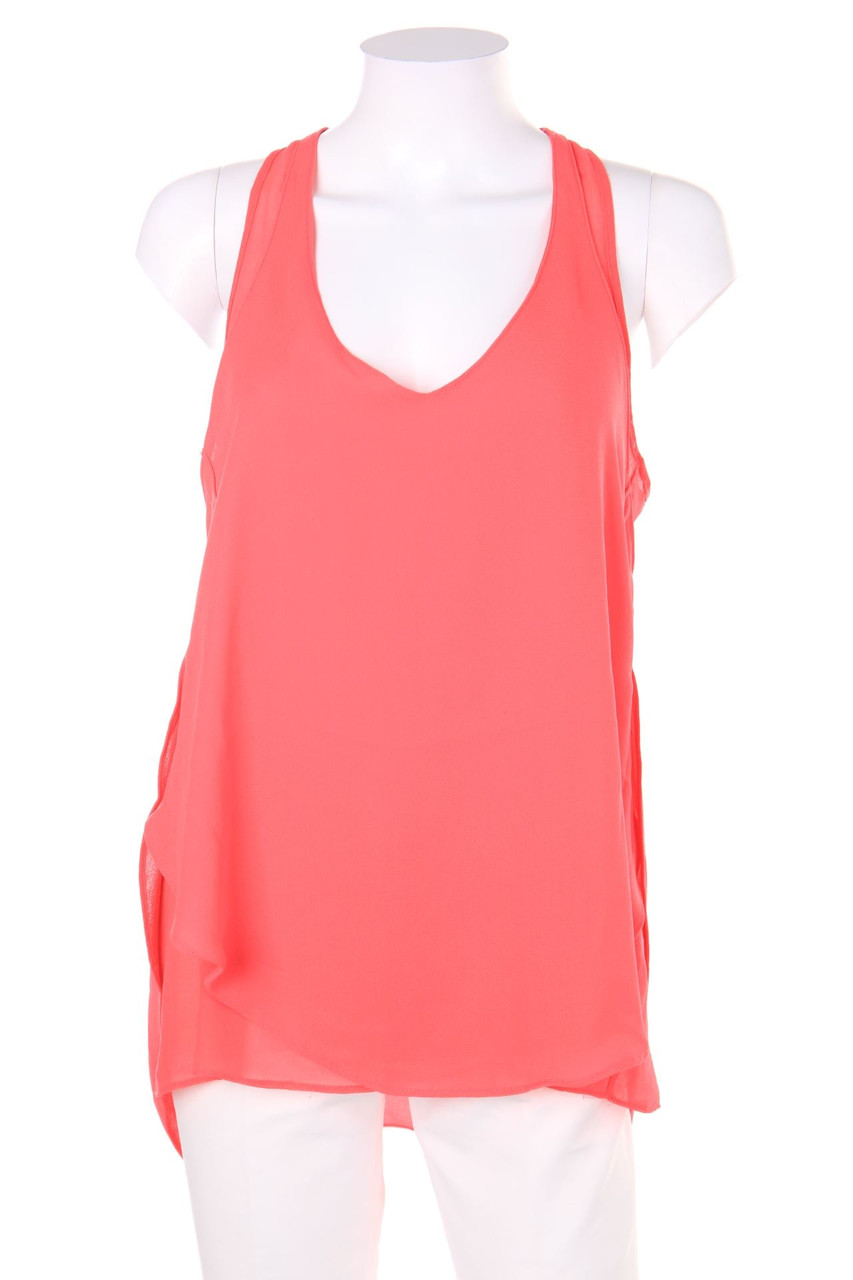 MANGO SUIT - Top aus Crêpe im Layer Look - M