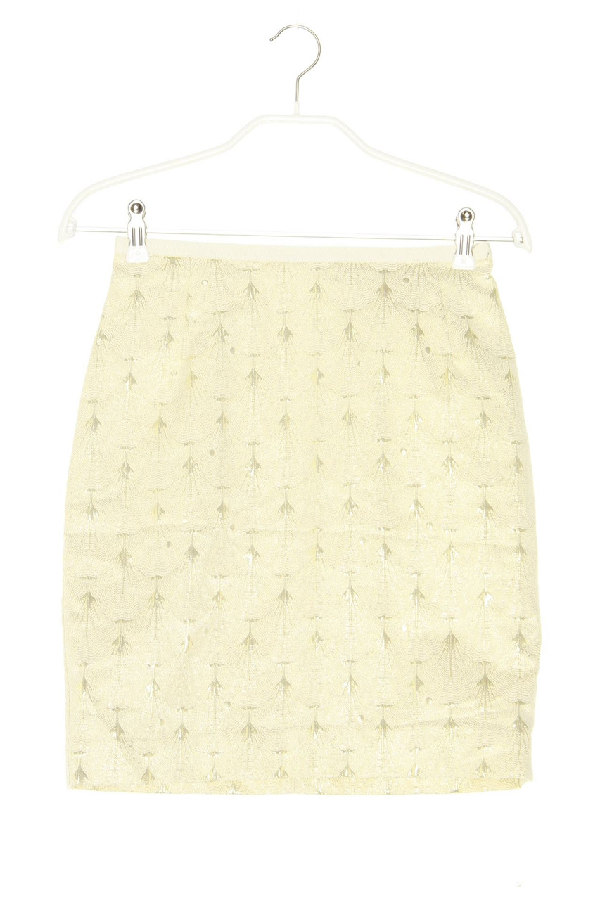 H&M - Minirock aus Jacquard mit Metallic-Effekt - D 34