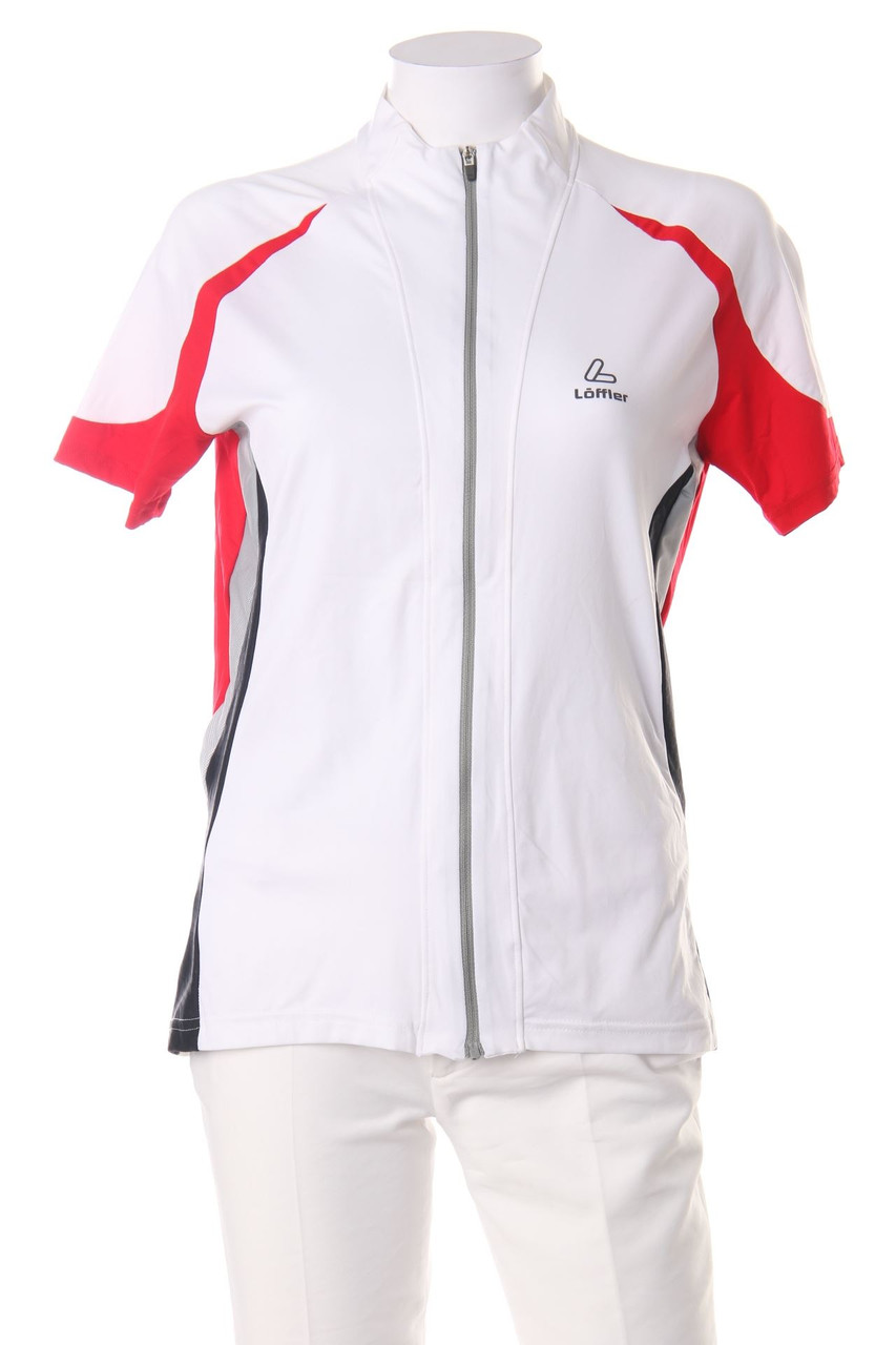 Löffler - Sport T-Shirt mit Logo-Print - D 44