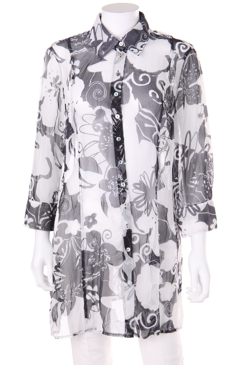 BONITA - Bluse mit floralem Muster - D 42