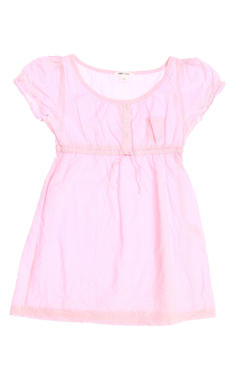 H&M YOUNG - Bluse mit Tunnelzug - 152