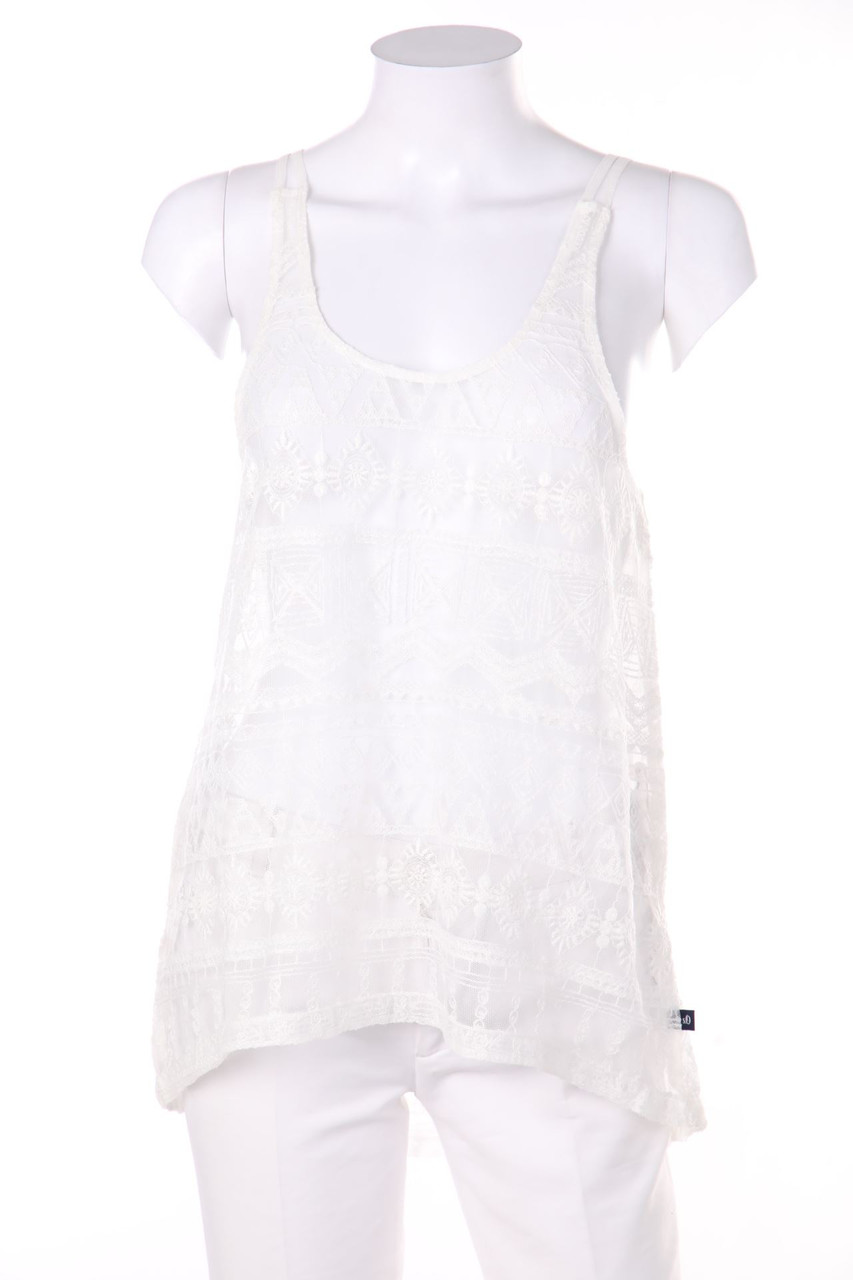 s.Oliver - Spitzen-Blusentop - S