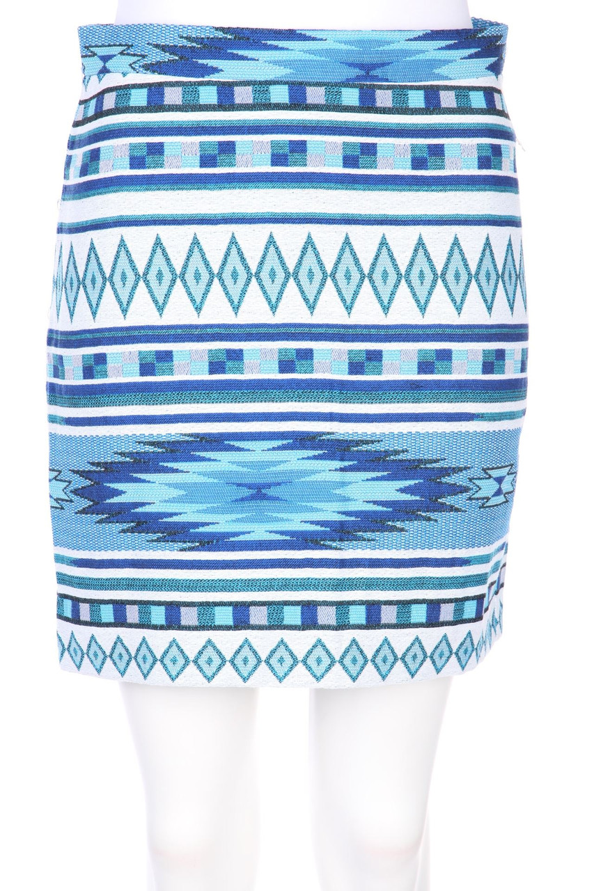 ANNA FIELD - Minirock aus Baumwoll-Mix - D 36