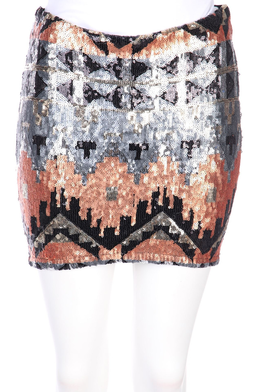 Pimkie - Party-Minirock mit Pailletten - S