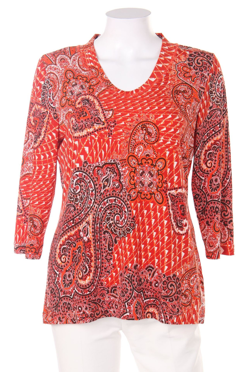 COUTURE LINE - 3/4-Arm-Shirt mit Print - D 38