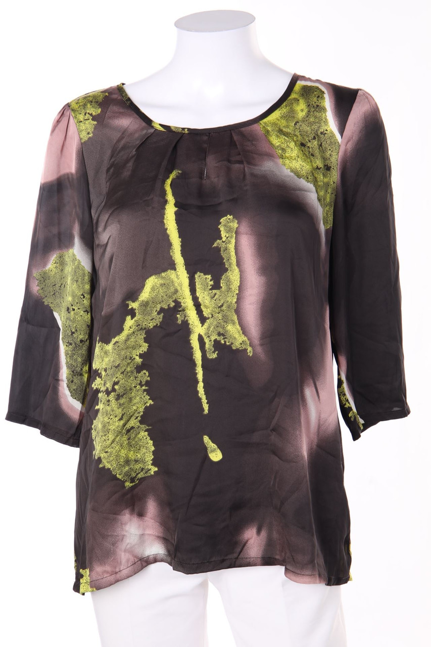 soyaconcept - Print-Bluse mit 7/8-Ärmel - M