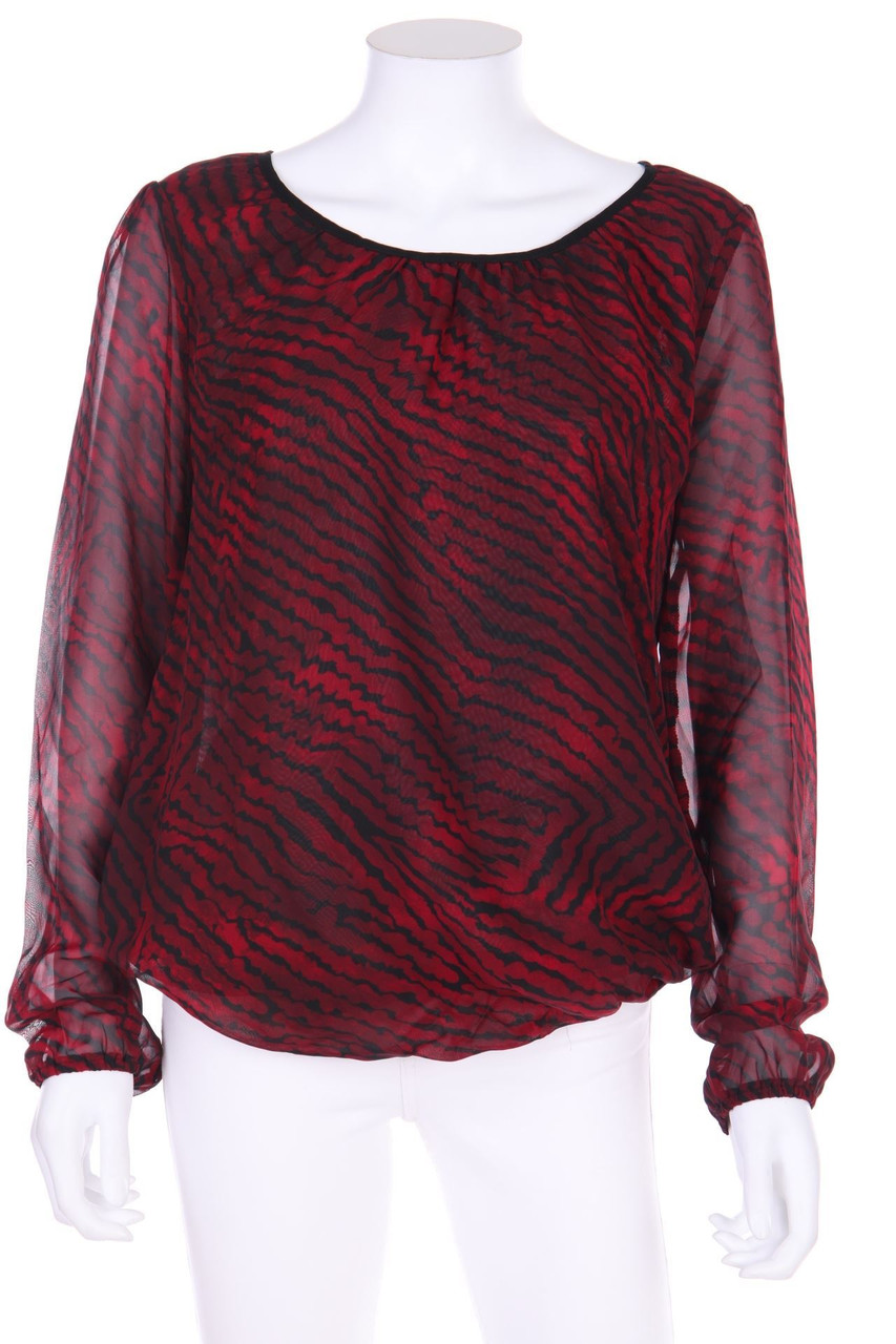 soyaconcept - Chiffon-Bluse mit Print - L