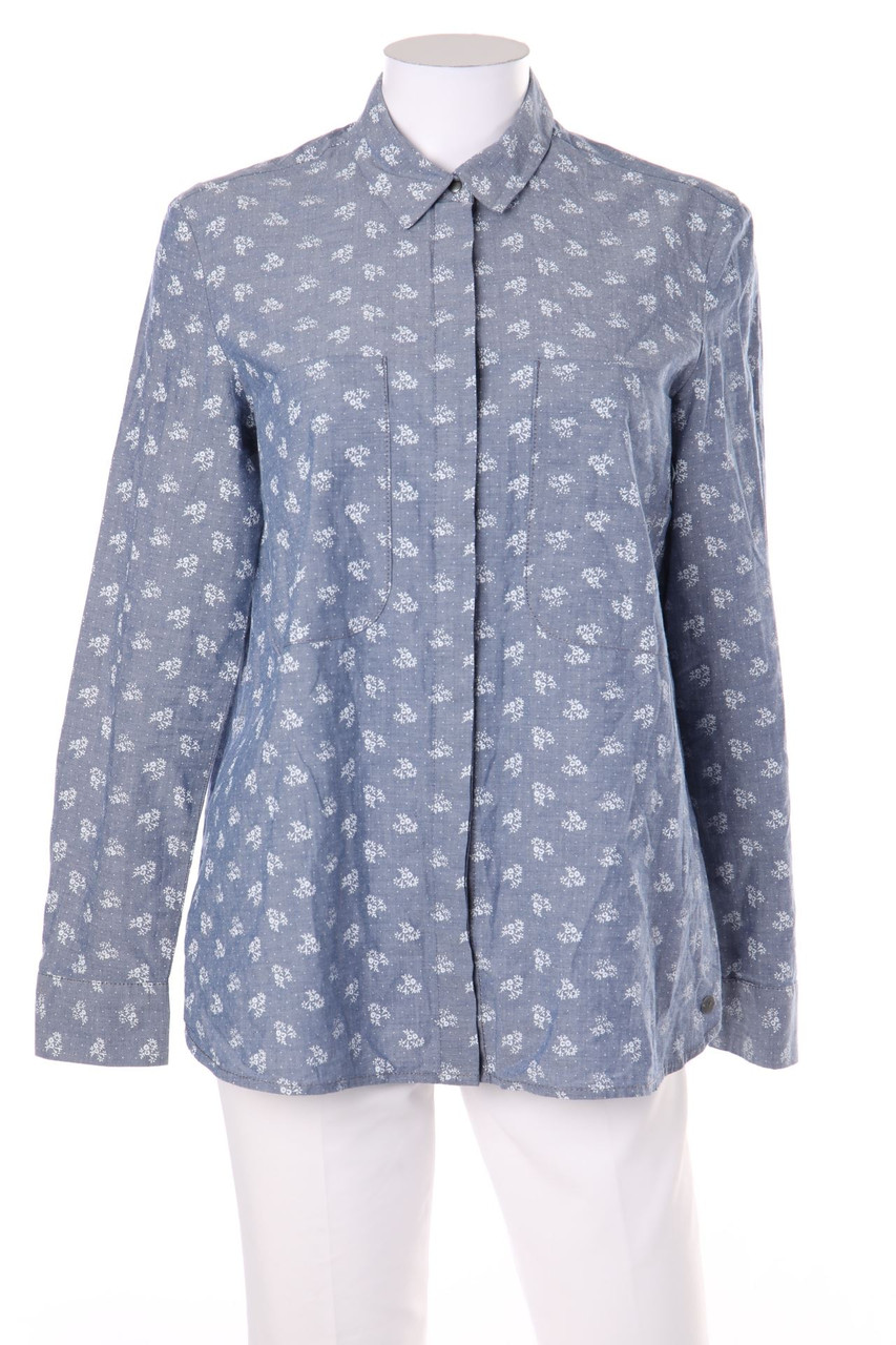 s.Oliver - Bluse mit floralem Muster - D 36