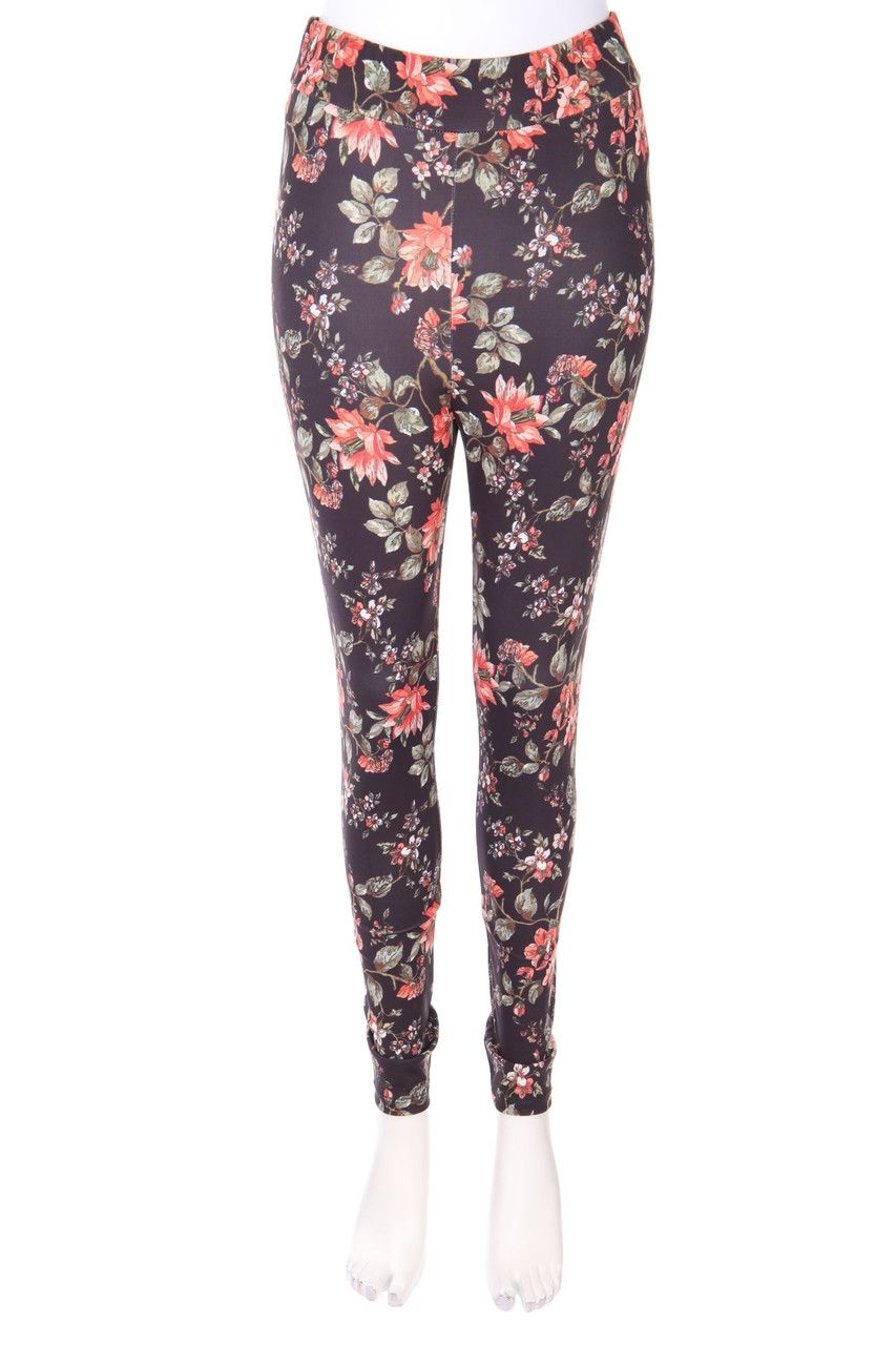 NA-KD - Leggings mit floralem Muster - S