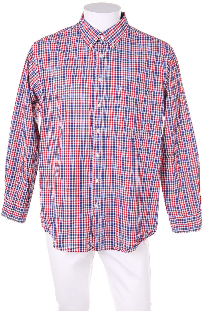 BRAX FEEL GOOD - kariertes Button-down-Hemd - XL