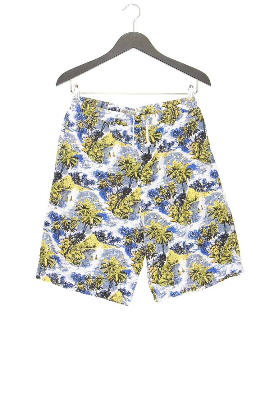 VINTAGE-TEIL - Shorts mit Muster aus Baumwolle - 50