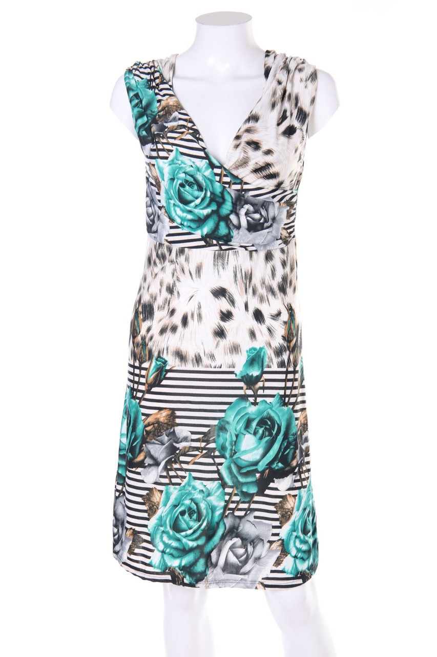 SECONDHAND - Kleid mit Print - D 38