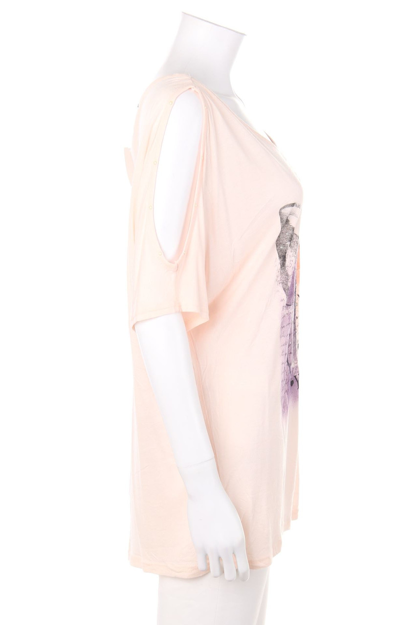 BLIND DATE - Batwing-Shirt mit Print - D 38