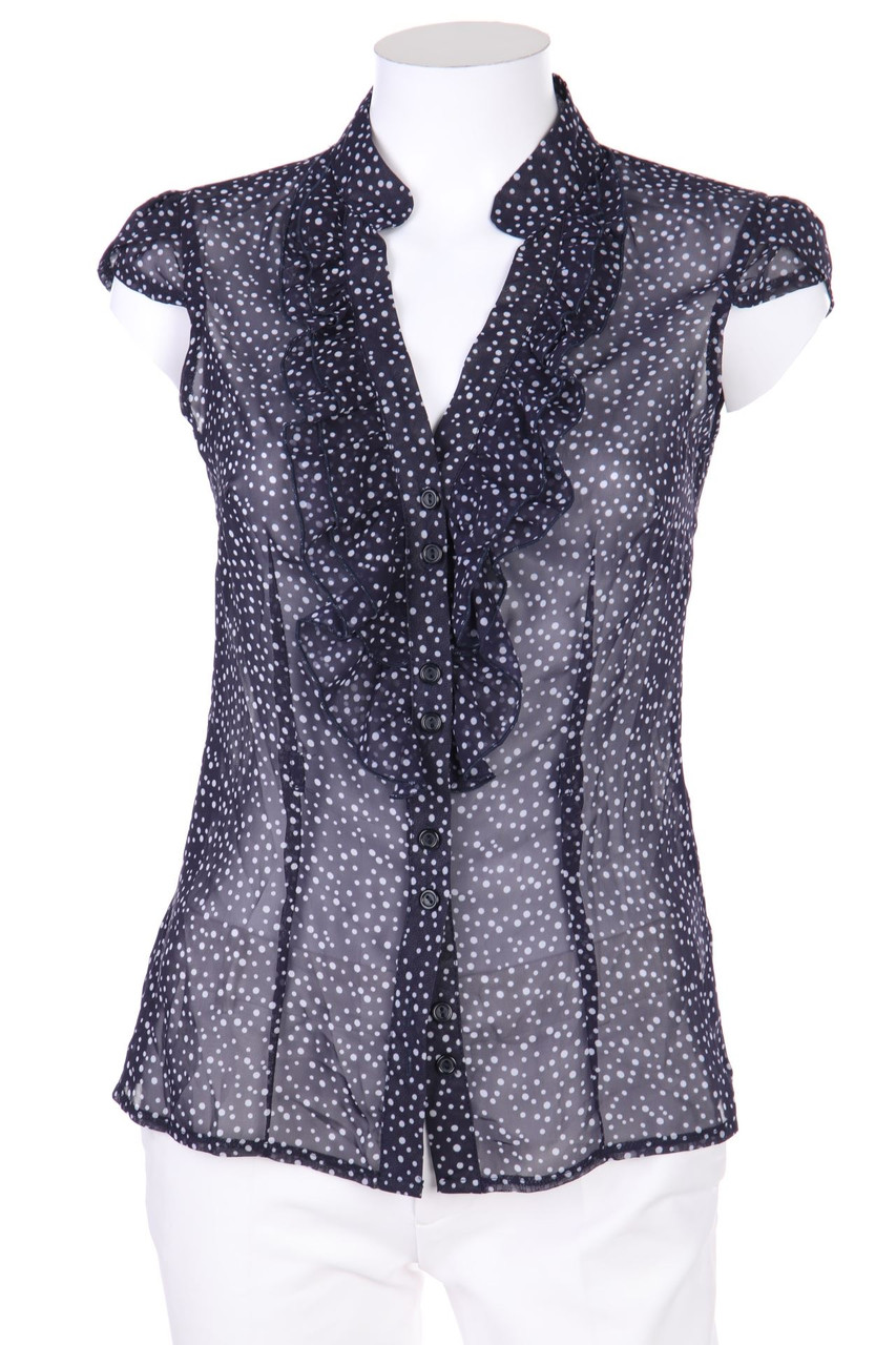 CLOCKHOUSE by C&A - Volant-Bluse mit Punkten - D 38