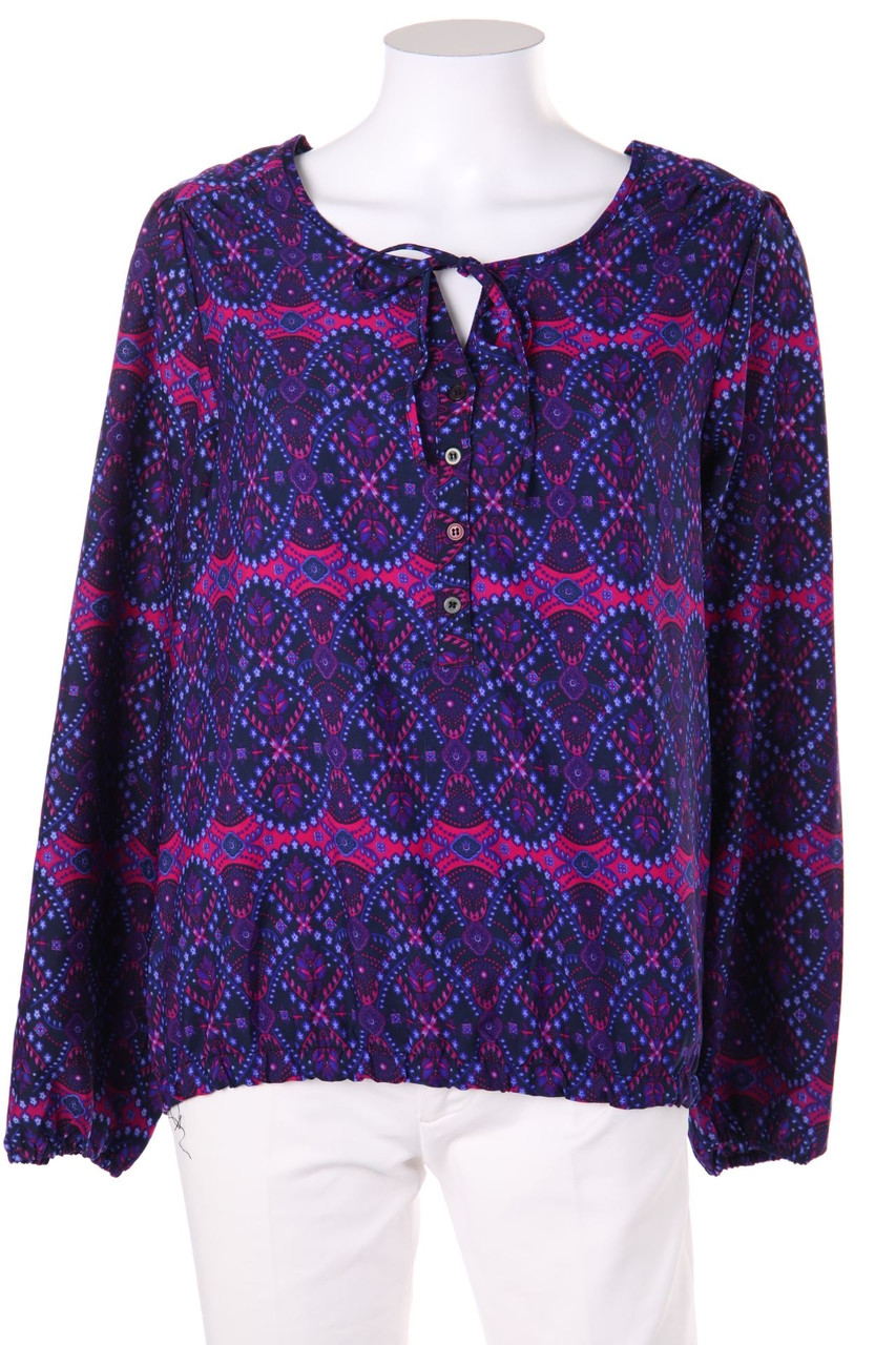 Laura Torelli - Bluse mit floralem Muster - D 38