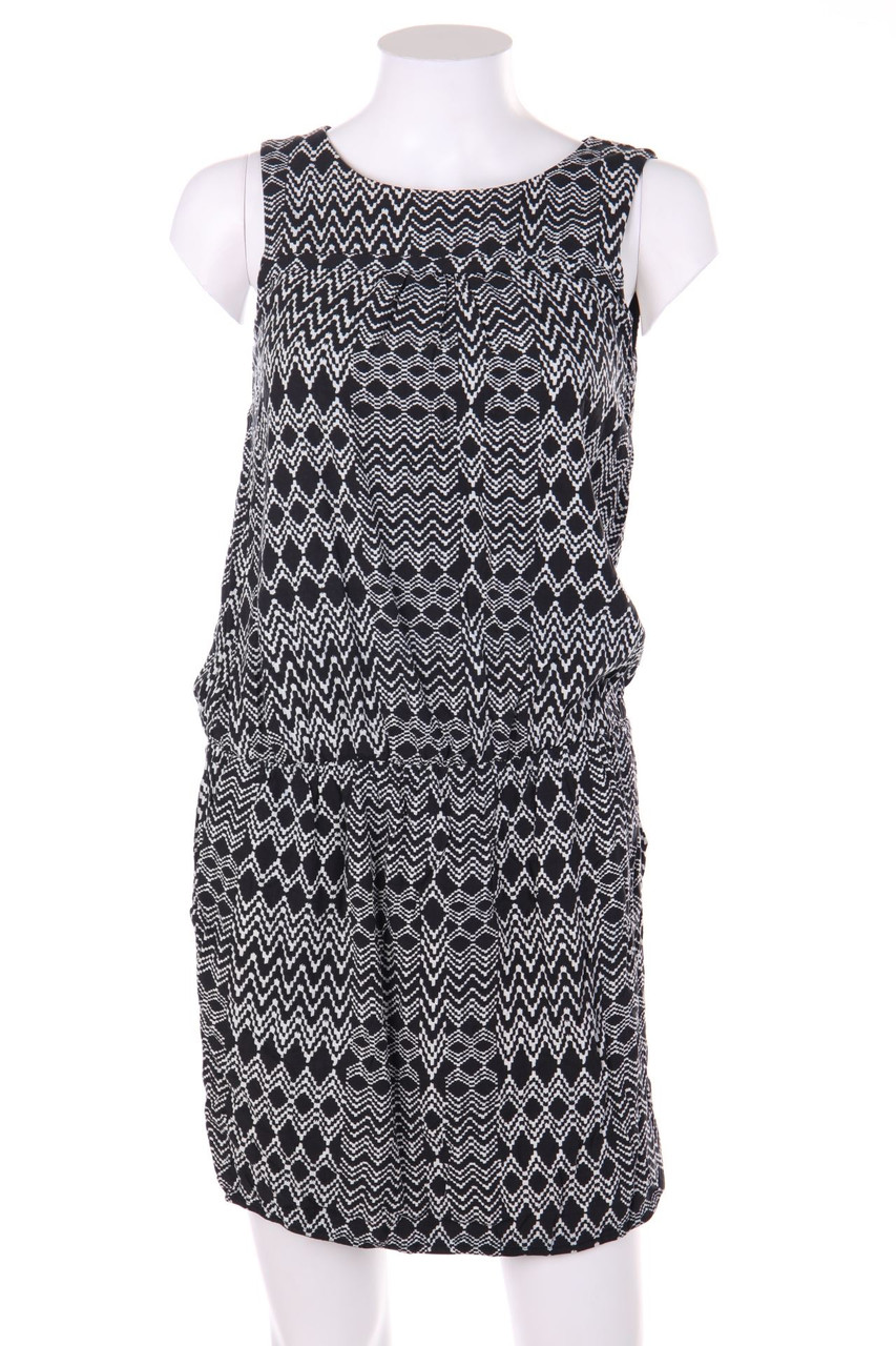 ESPRIT - Kleid aus Viskose mit Print - D 36