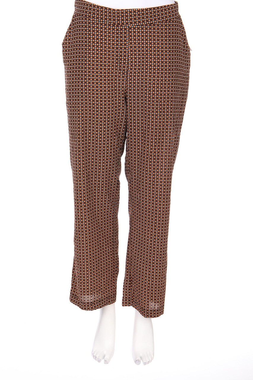 VIVENTY BERND BERGER - Hose mit Print mit geometrischem Muster mit Gummizug - D 40