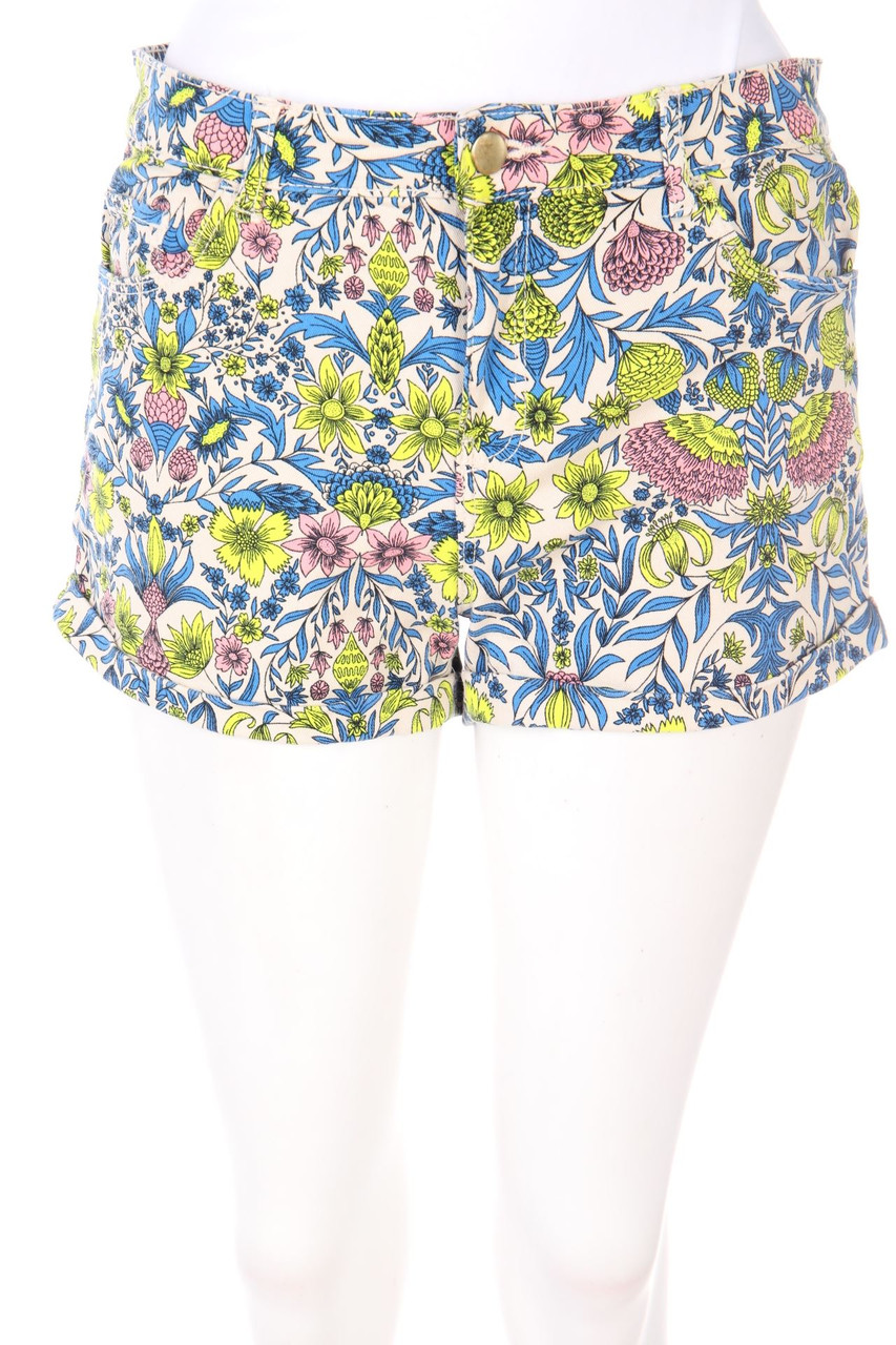 H&M - Shorts mit floralem Muster - L