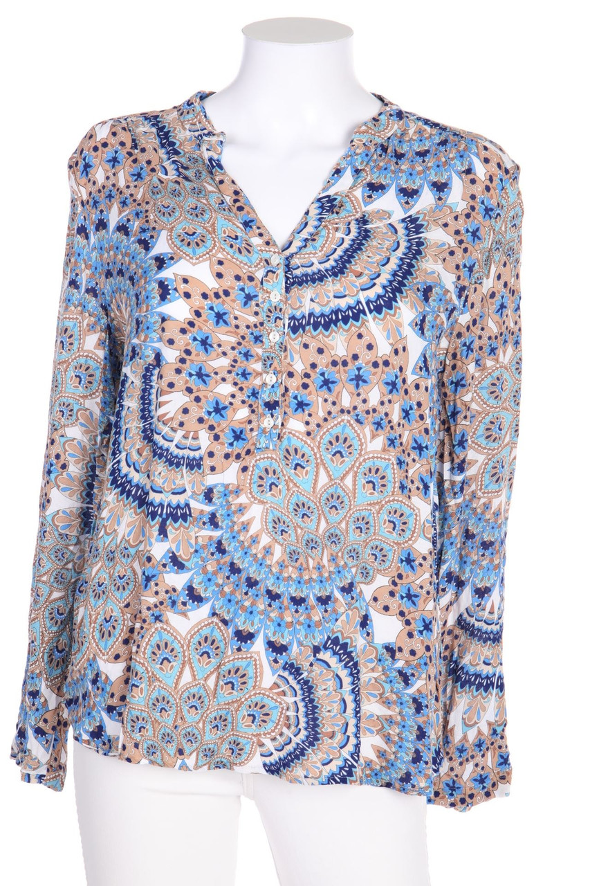 Backstage - Bluse mit Print - D 38