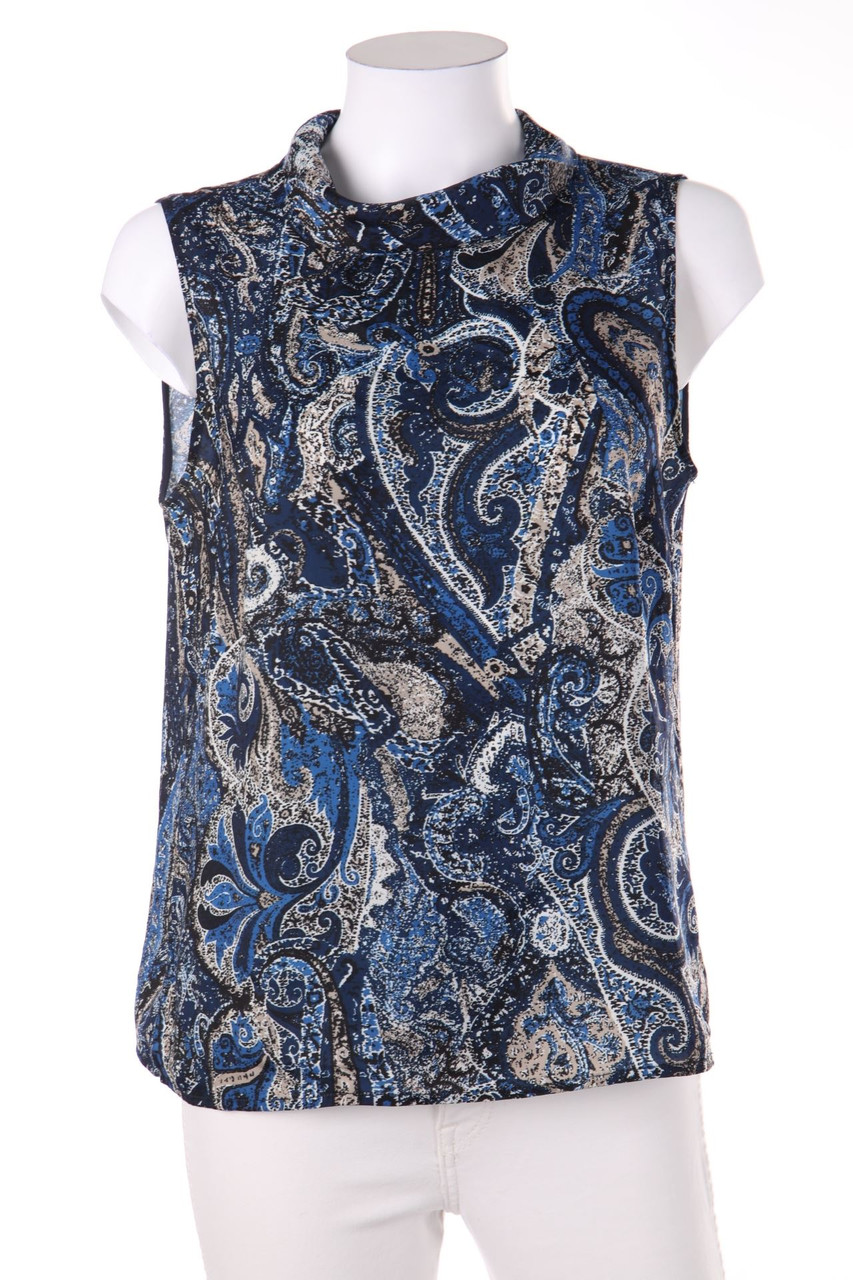 SA.HARA - Blusentop mit Paisley-Print - D 38