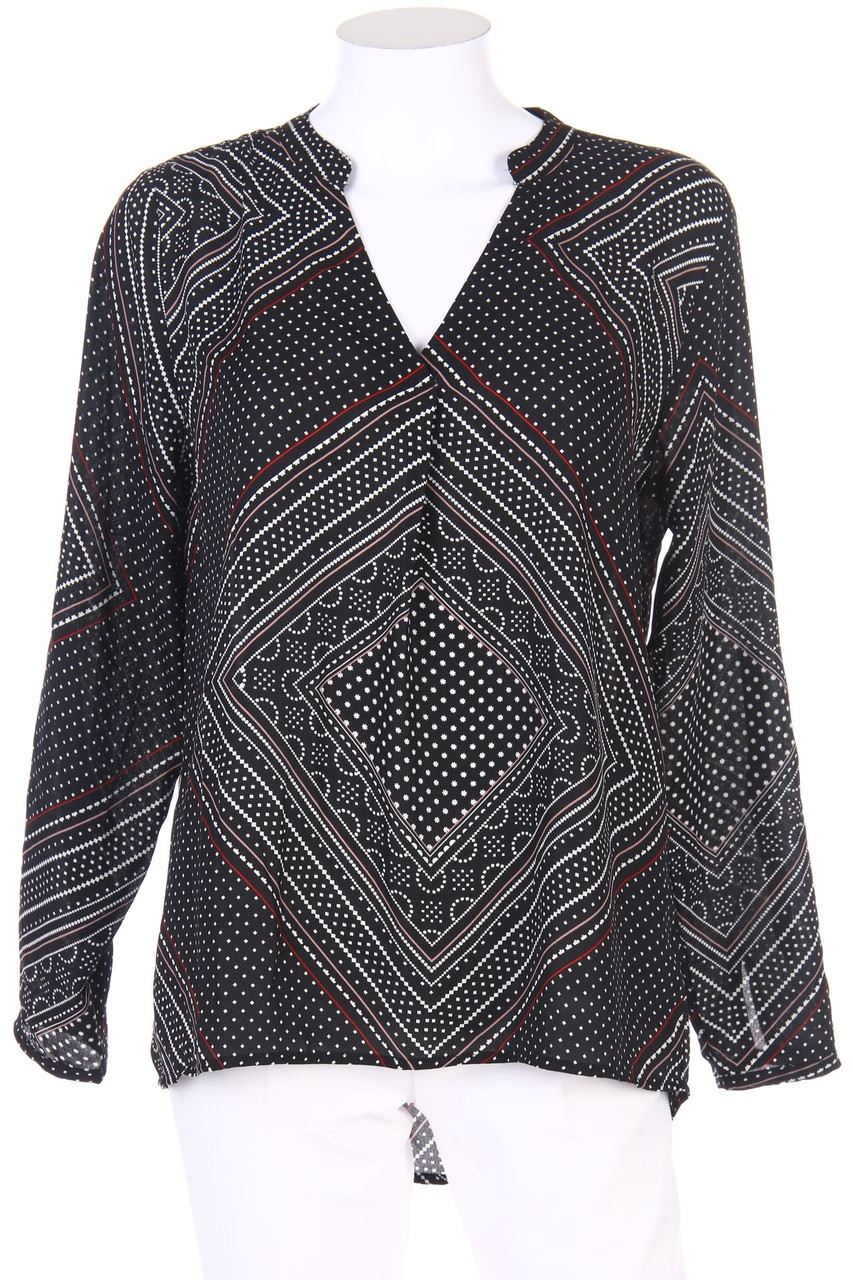 AMISU - Bluse mit Print - S