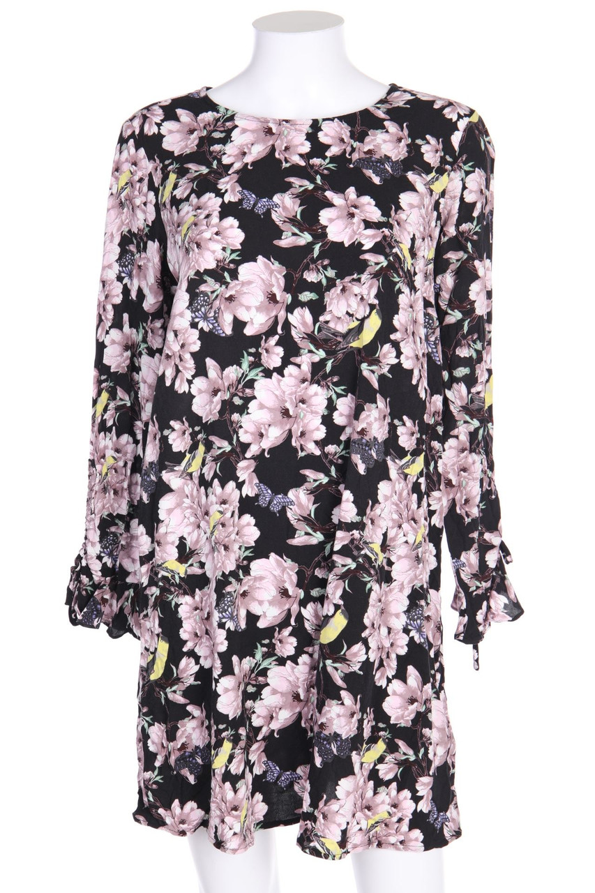 H&M - Shift-Kleid mit floralem Muster - D 44