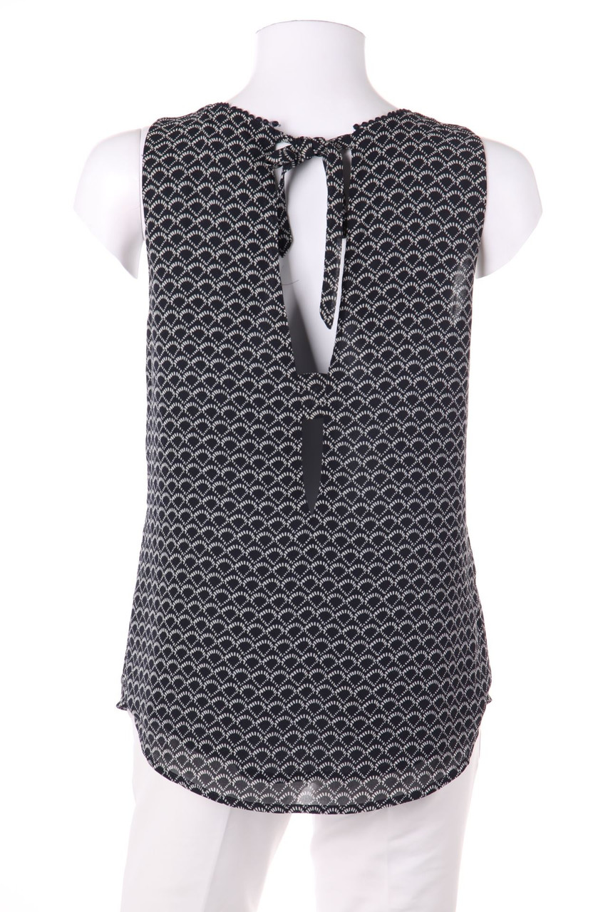 H&M - Blusentop mit Print - D 36