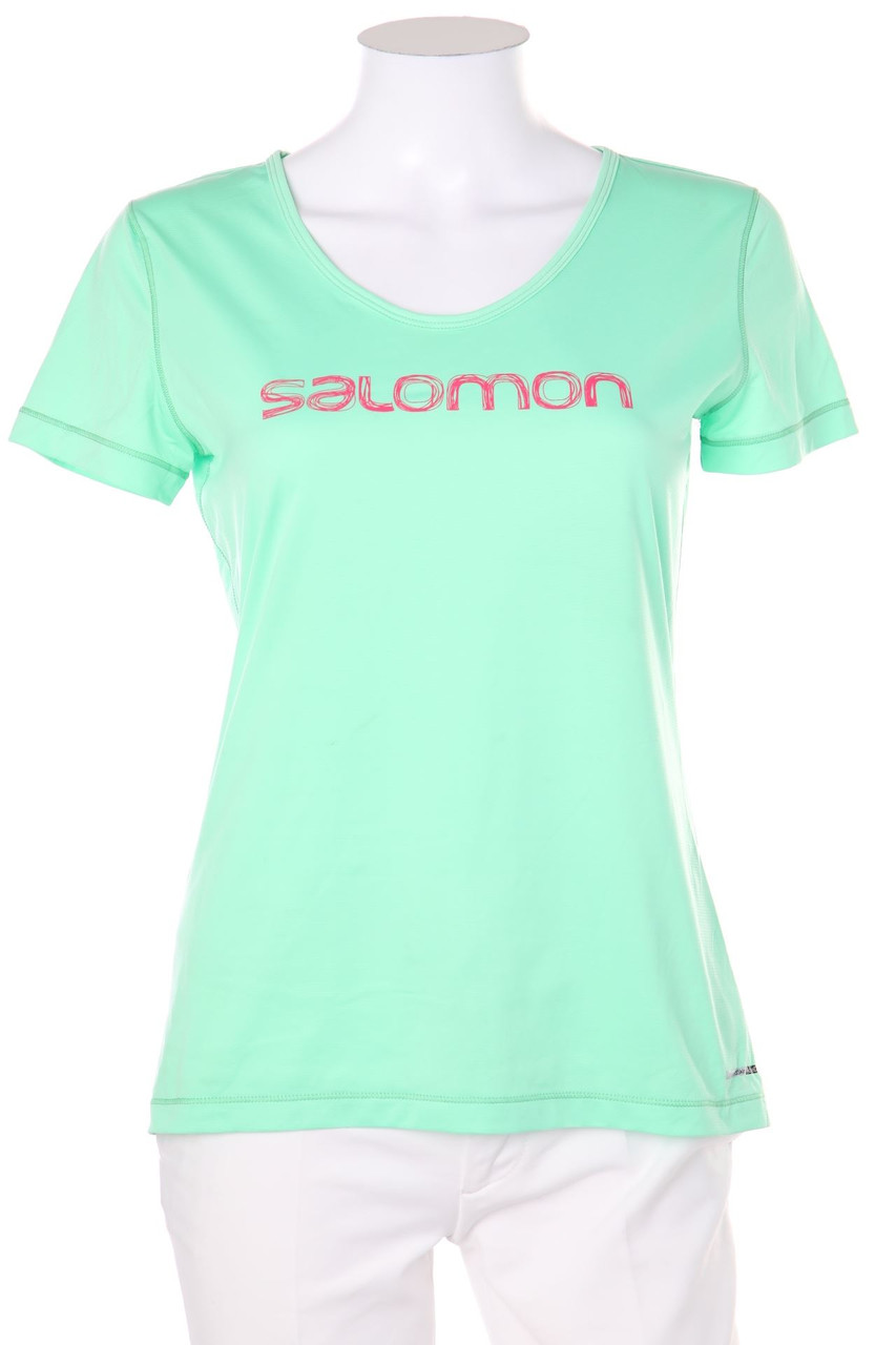 SALOMON - Sport T-Shirt mit Logo-Print - S