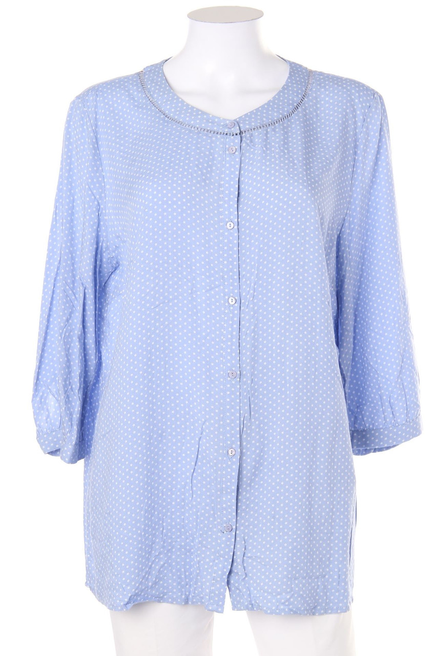 FRANSA - Print-Bluse mit 7/8-Ärmel - L