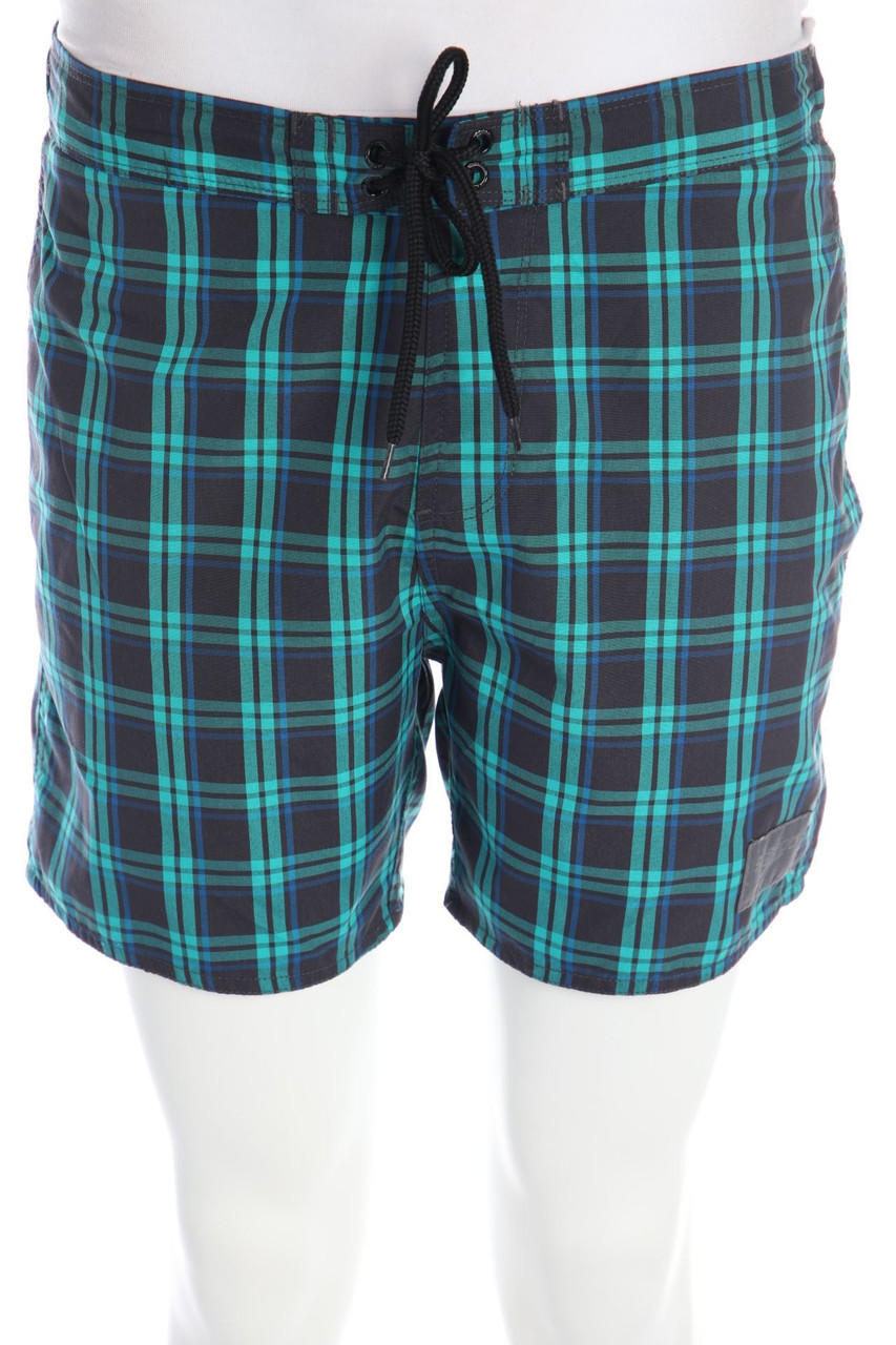 speedo - Schwimm-Shorts mit Karo-Muster - S