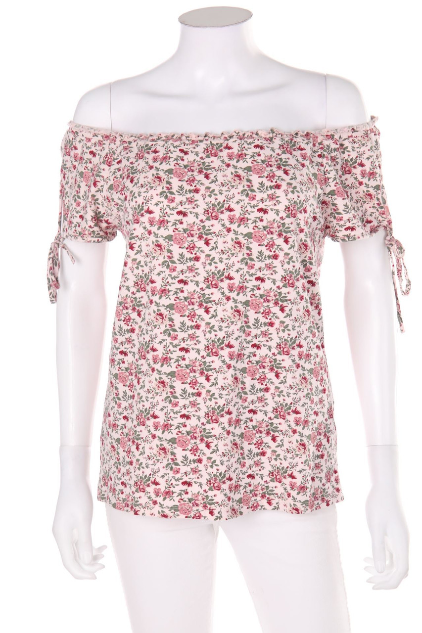 orsay - Carmen-Shirt mit floralem Muster - S