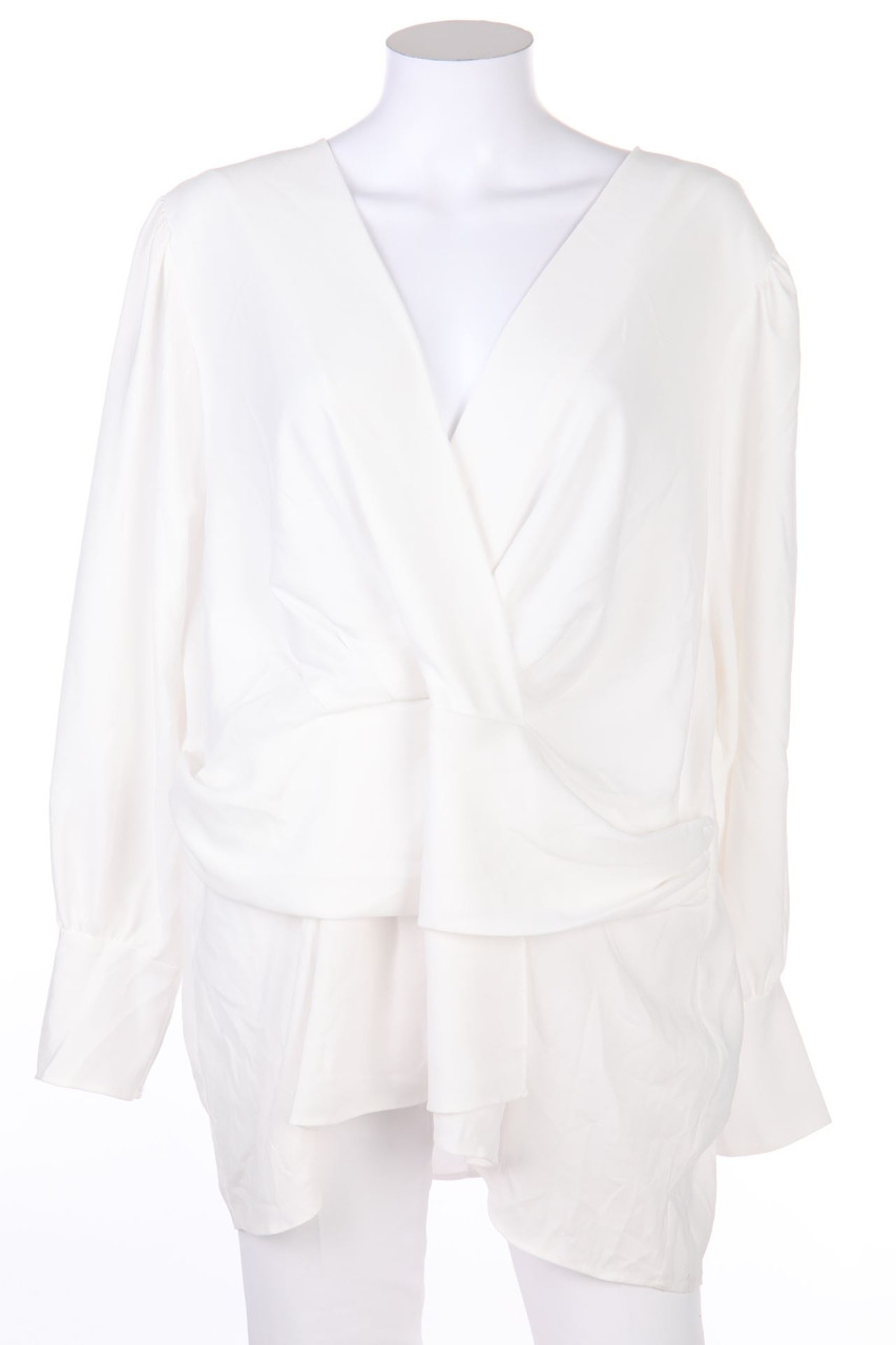 RIVER ISLAND PLUS - Bluse in Wickel-Optik - D 50