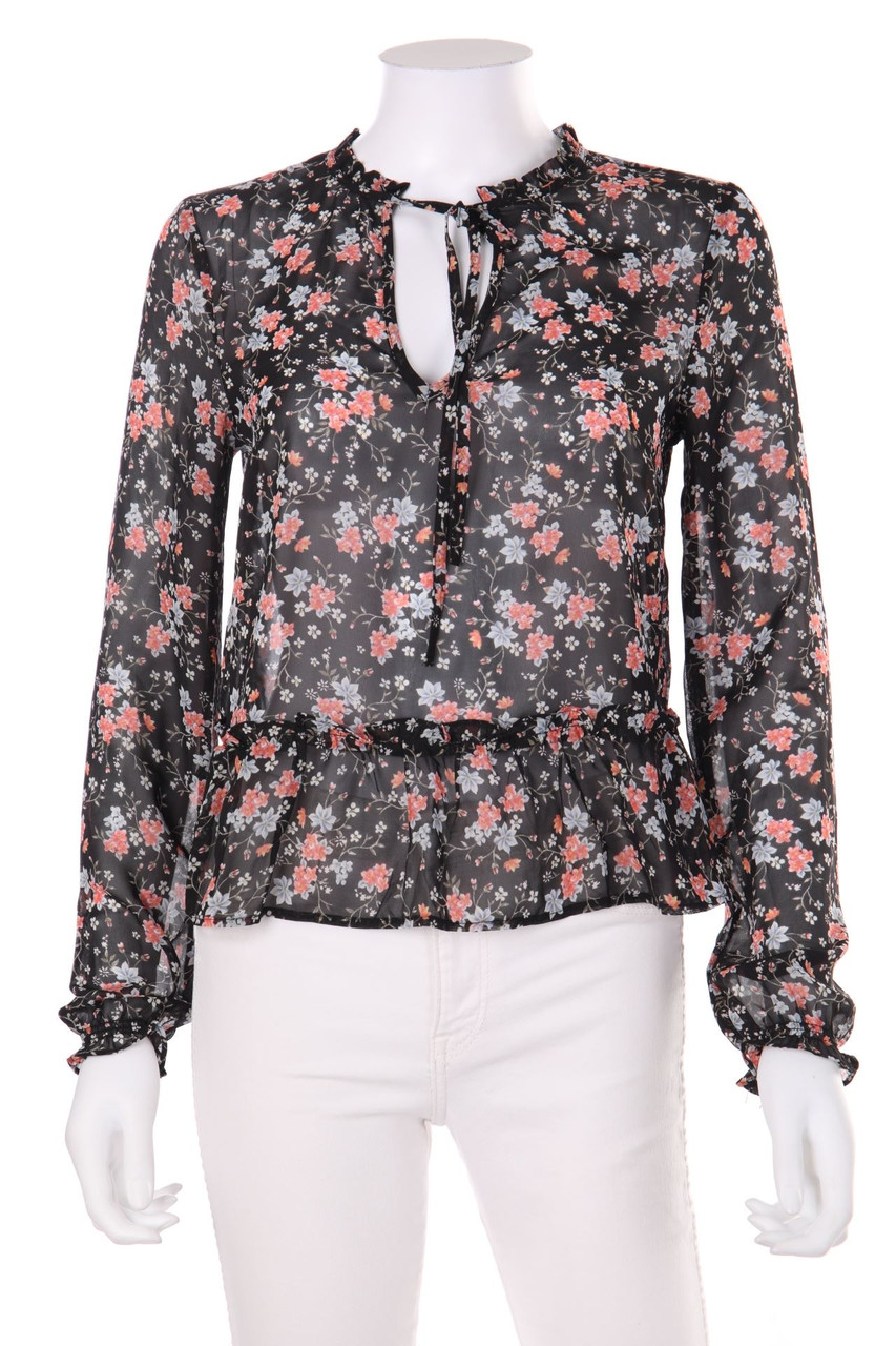H&M - Bluse mit floralem Muster - D 34