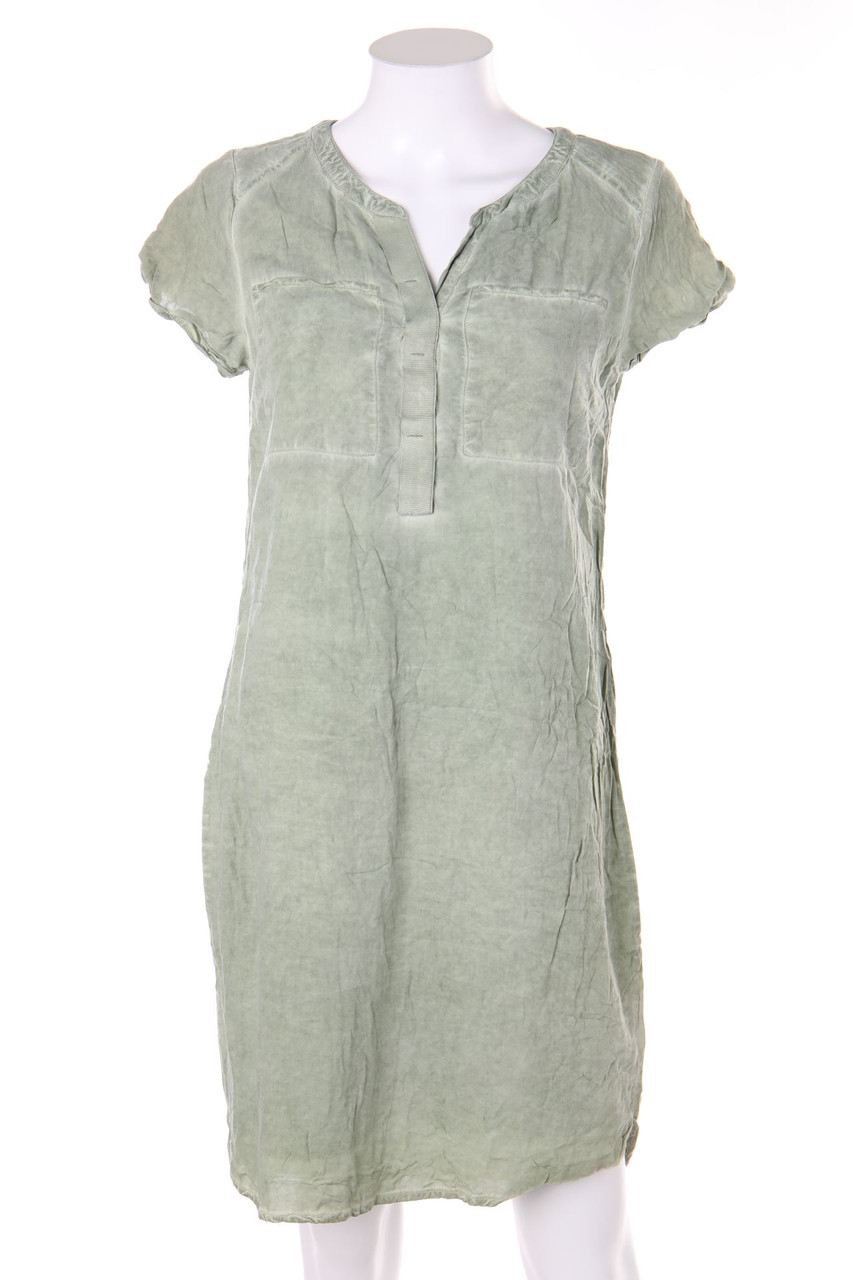 Street One - Garment Dyed-Kurzarm-Kleid - D 36