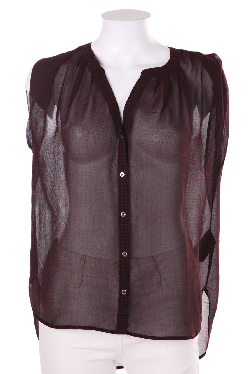 H&M - Blusentop mit Karo-Muster - D 34