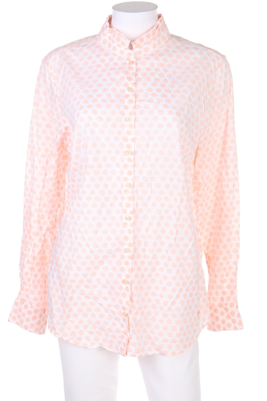 BRAX FEEL GOOD - Hemd-Bluse mit Pünktchen - D 42