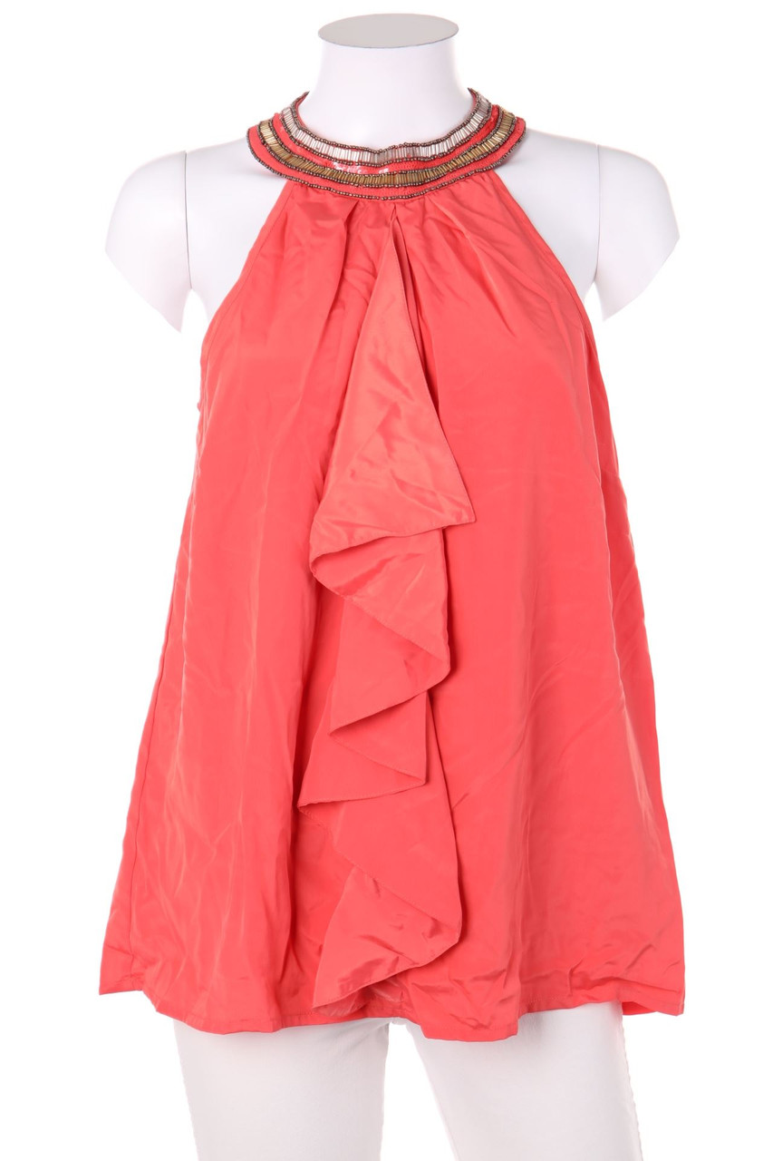 VERO MODA - Blusentop mit Pailletten - M