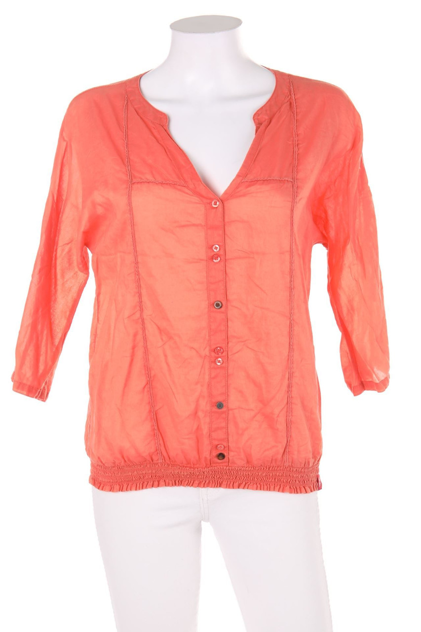 ESPRIT de corp - Bluse mit Roll-up-Manschette - S