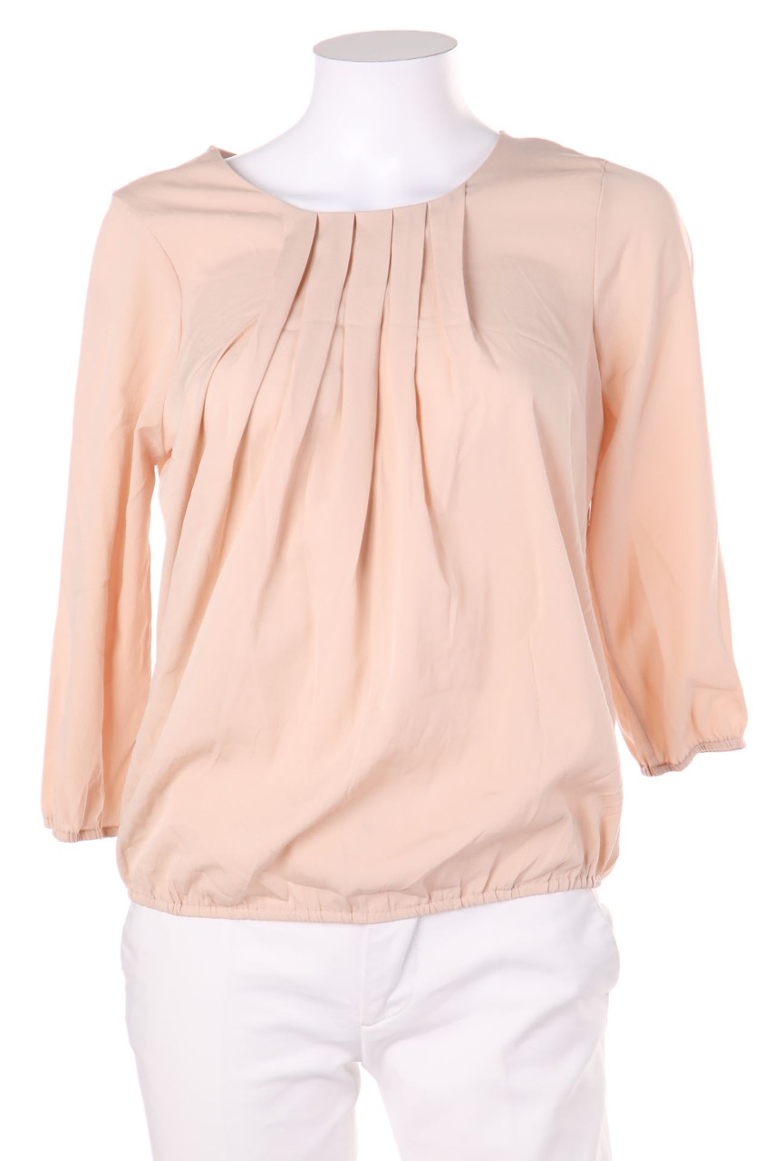 VERO MODA - Bluse mit 3/4-Ärmel mit Falten - XS