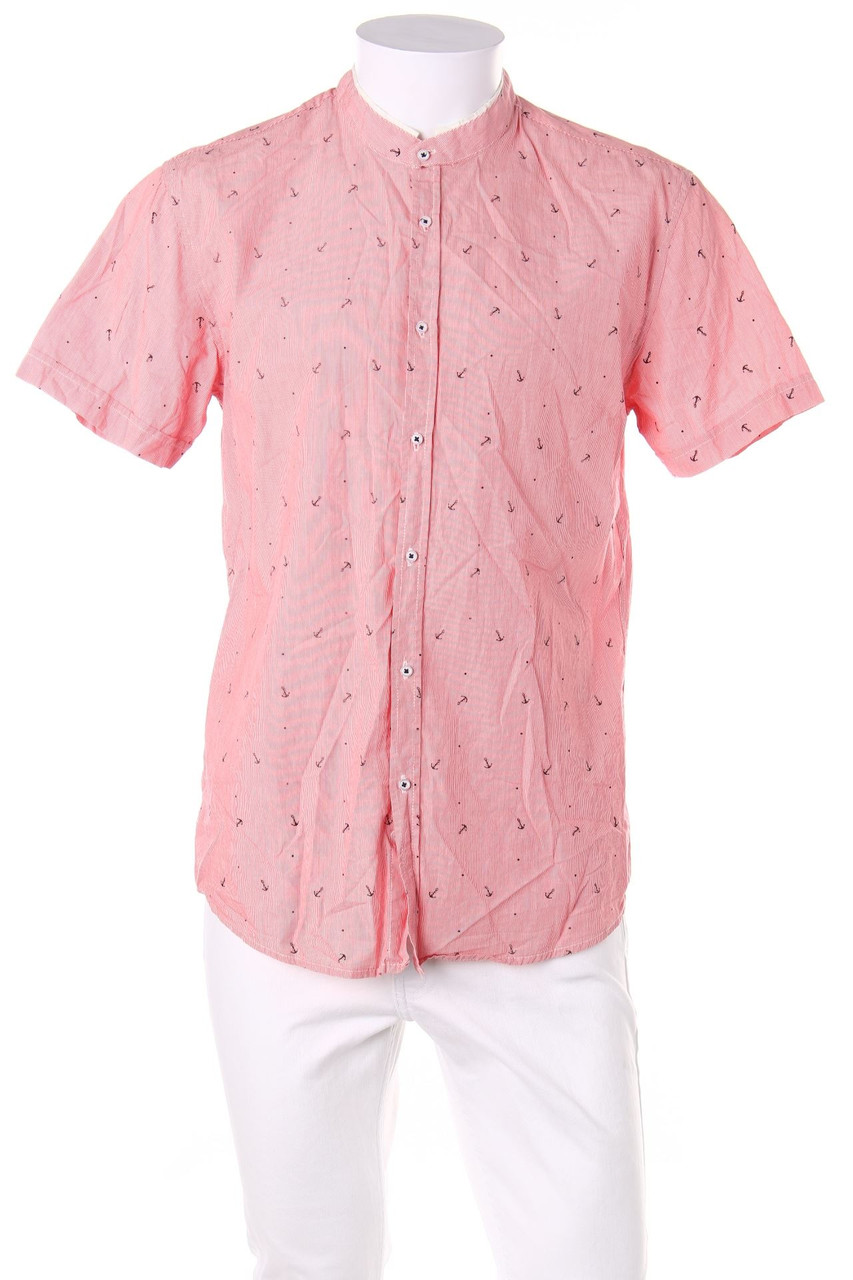 MAX - Kurzarm-Hemd mit Print - M