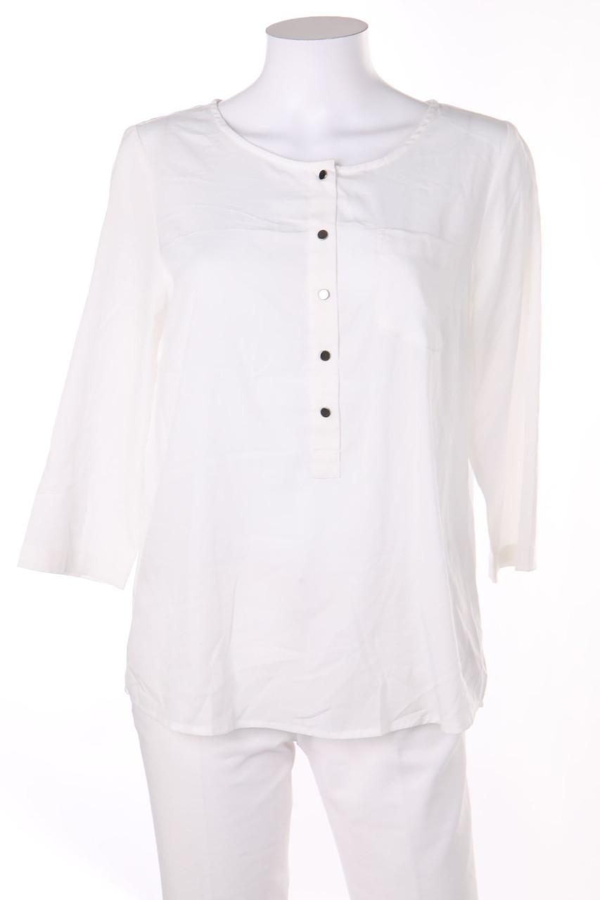 JACQUELINE de YONG - Clean Chic-Bluse mit 3/4-Ärmel - D 38