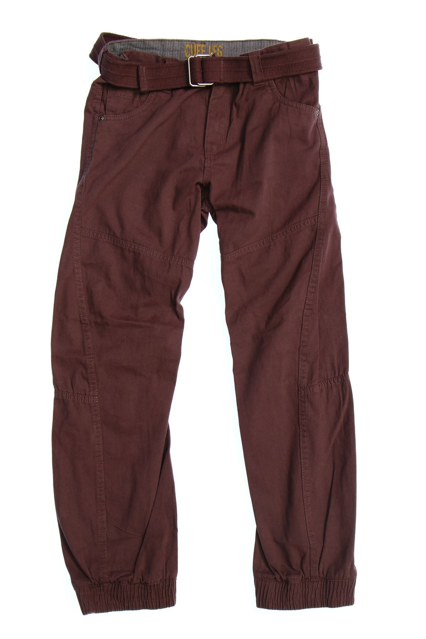 Denim Co. - Hose aus Baumwolle mit Gürtel - 158