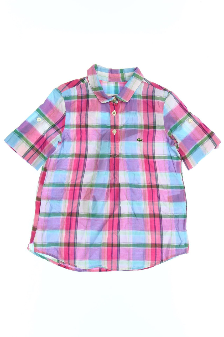 LACOSTE - Bluse mit Logo-Stickerei - 116