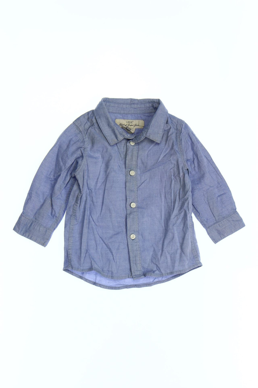 H&M LOGG - Hemd aus Baumwolle - 74