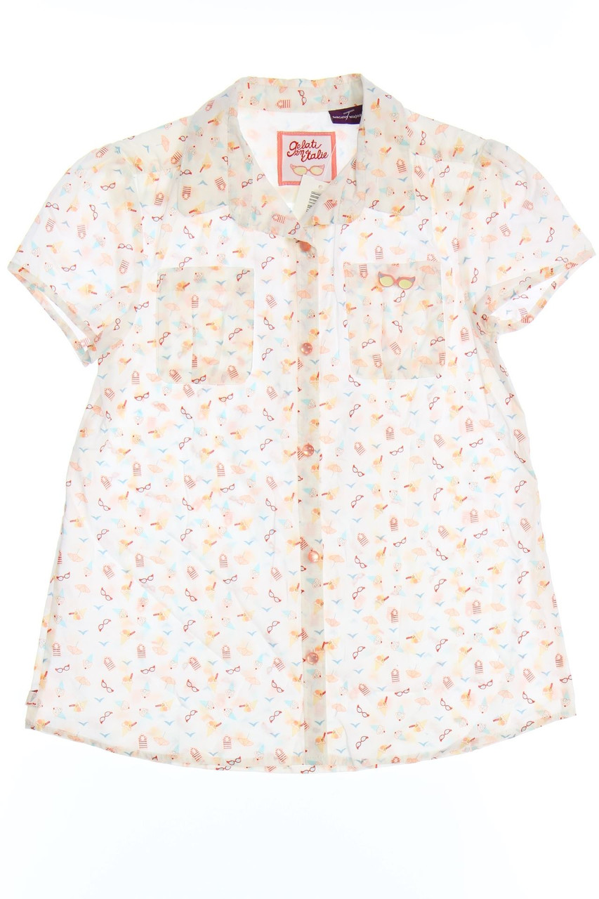 SeRGeNT MaJoR - Bluse mit Print - 140